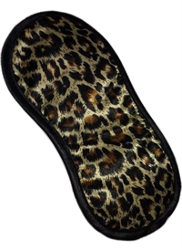 Worldbest luxery blindfold i leopard satin